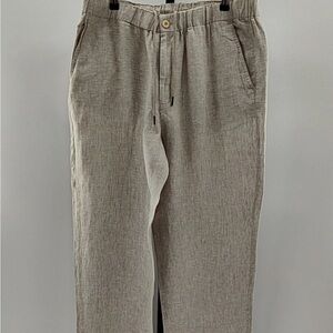 Quince linen pants nwt